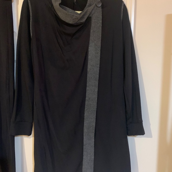 Capote Black/Gray Pants/Jacket Set sz M - Picture 2 of 9